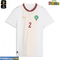 Marokko Achraf Hakimi #2 Auswärtstrikot Frauen EM 2024 Kurzarm